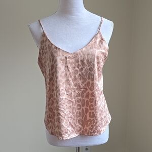 Express Womens Satin Sleepwear Top Size Medium NWT